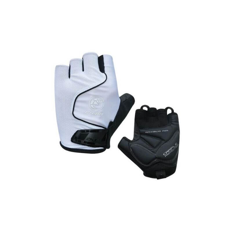 Kolesarske rokavice CHIBA Cool Air White