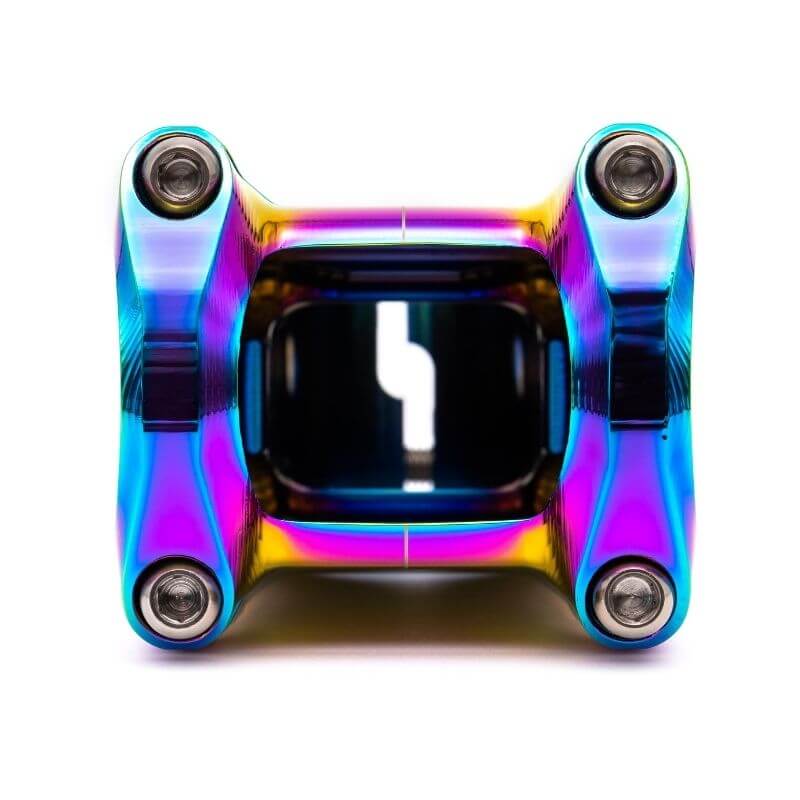 images Krmilna opora NUKEPROOF Sam Hill Horizon 31.8mm Rainbow Oilslick