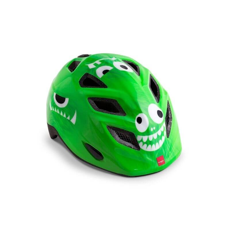 Otroška kolesarska čelada MET Genio Green Monsters
