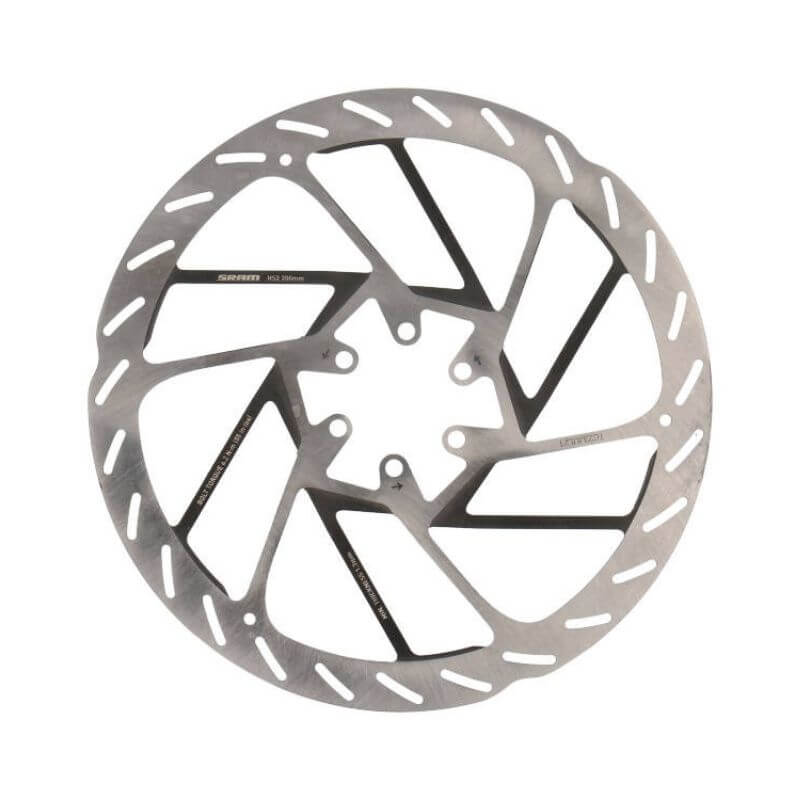 thumbnail image 2 of SRAM HS2 160mm Centerlock Disc Brake Rotor - 2mm Thick, Thermal Paint, Includes Lockring 2 of 13