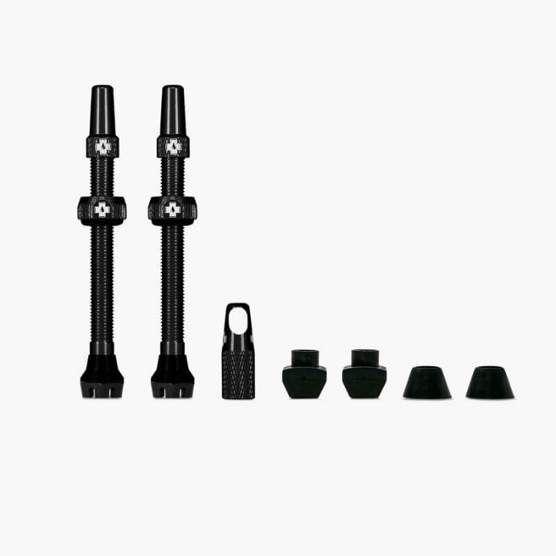 Set tubeless ventilov MUC-OFF V2 44mm - black