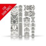 Zaščitne nalepke okvirja RIESEL Tape 3000 Maori Grey