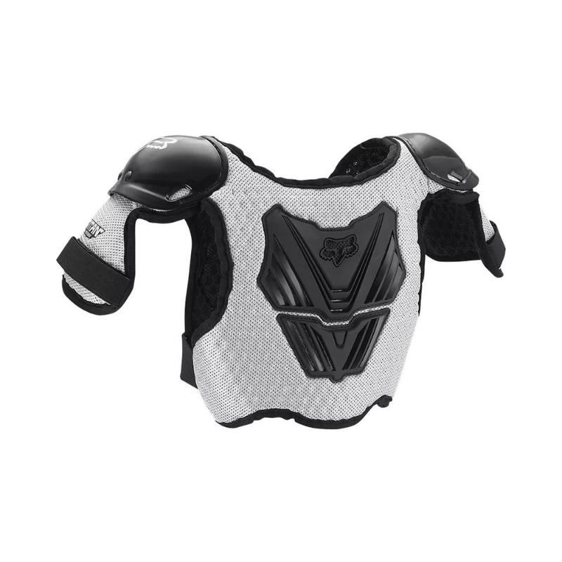 Otroški ščitnik za trup FOX PEEWEE TITAN ROOST (BLKSIL)_1