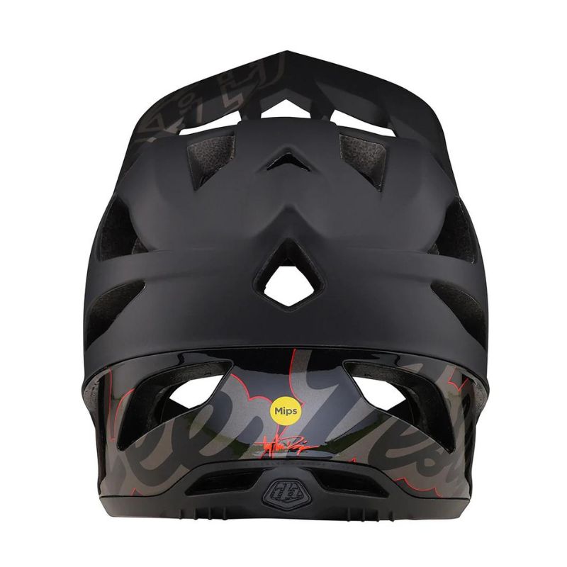 Full-face kolesarska čelada TROY LEE DESIGNS STAGE SIGNATURE BLACK