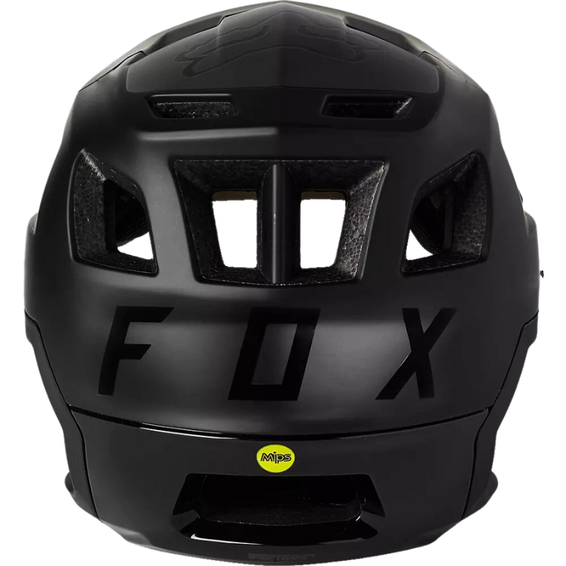 Kolesarska čelada FOX DROPFRAME PRO HLMT Black
