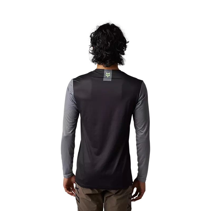 Kolesarski dres FOX FLEXAIR JERSEY LS Arcadia Black