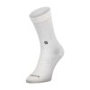 Kolesarske nogavice SCOTT TRAIL NO SHORTCUTS CREW White Black