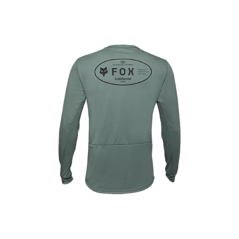 32831-041-1-jpg Kolesarski dres FOX Ranger DR MD LS Jersey Hunter Green