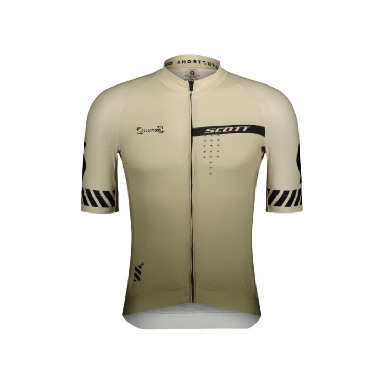 Kolesarska majica SCOTT RC Pro KR Cotton White Black