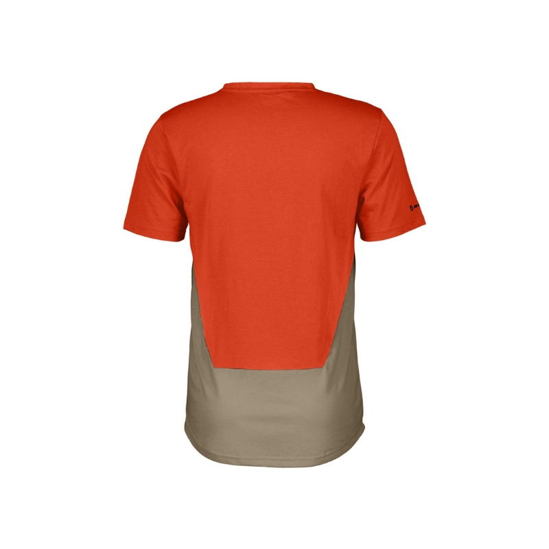 419477-8018-1-jpg Kolesarska majica SCOTT Trail Flow DRI KR Mars Red Toast Beige