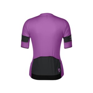 Ženska kolesarska majica SCOTT Endurance Pro KR Liquid Purple Black