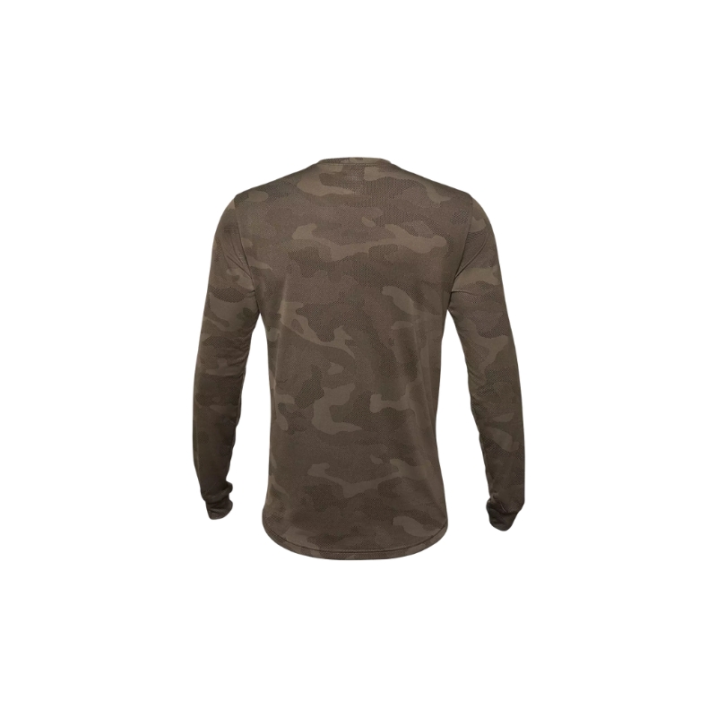 Kolesarski dres FOX Ranger TruDri LS Jersey Dirt Brown