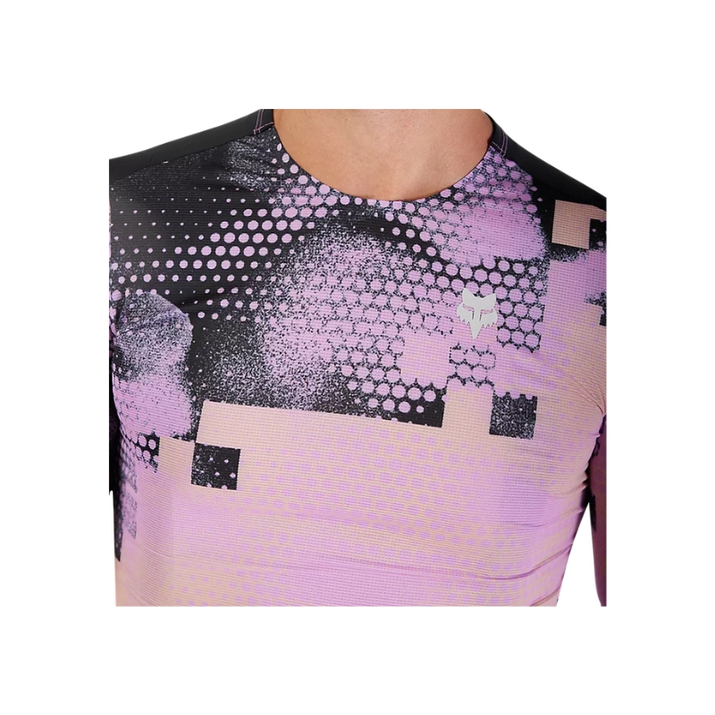 Kolesarski dres FOX Flexair Ascent SS Jersey Pulse Dusty Rose