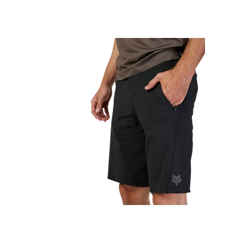 33760-001-4-jpg Kolesarske hlače FOX Flexair Short Black