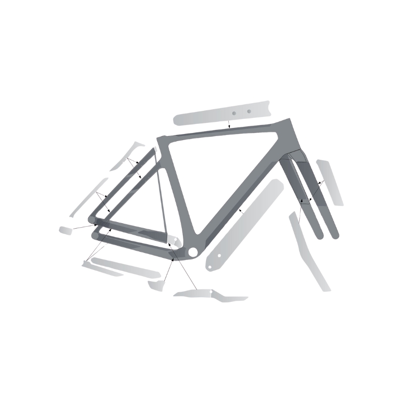 Zaščita okvirja SYNCROS Addict Gravel Zaščita okvirja SYNCROS Addict Gravel