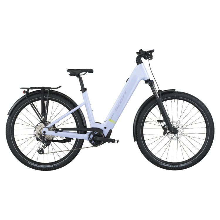 Električno treking kolo SCOTT AXIS eRIDE 20 modra 2026
