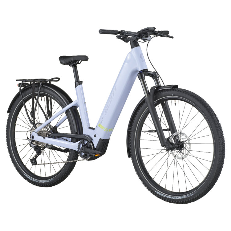 Električno treking kolo SCOTT AXIS eRIDE 20 modra 2026