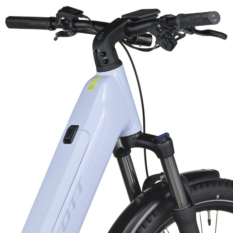 Električno treking kolo SCOTT AXIS eRIDE 20 modra 2026