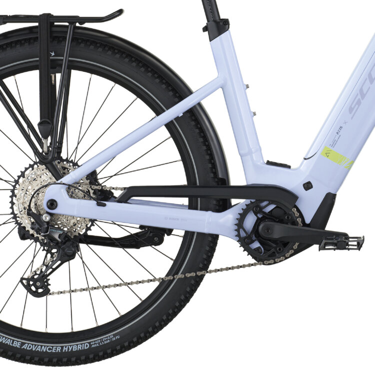 Električno treking kolo SCOTT AXIS eRIDE 20 modra 2026