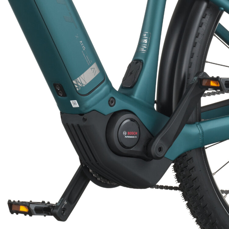 Električno treking kolo SCOTT AXIS eRIDE 30 zelena 2026