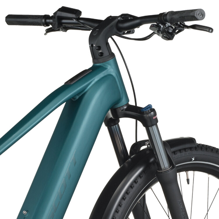 Električno treking kolo SCOTT AXIS eRIDE 30 zelena 2026