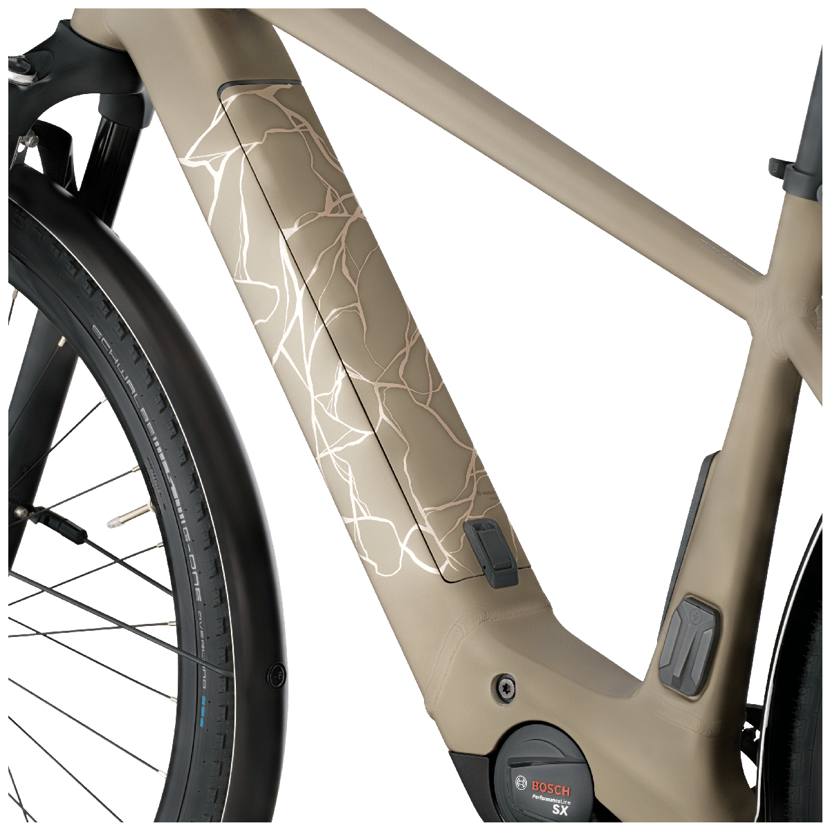 Električno treking kolo BERGAMONT HELIX 10 Belt