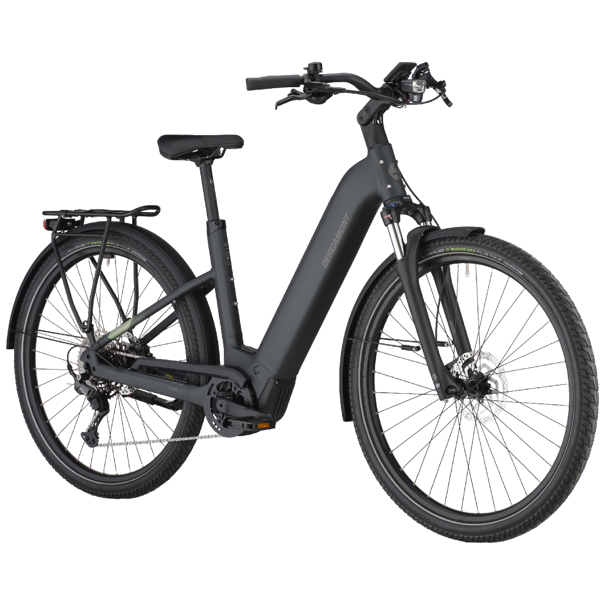 Električno treking kolo BERGAMONT E-Horizon Sport 20 Wave črna