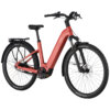 Električno treking kolo BERGAMONT E-Horizon Suv 20 Belt Wave rdeča