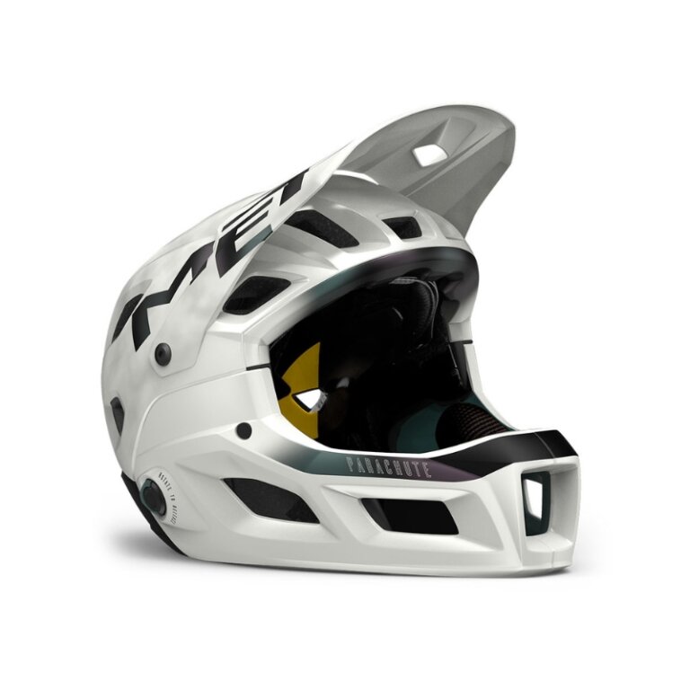 Full-face kolesarska čelada MET Parachute MIPS White Iridescent Full-face kolesarska čelada MET Parachute MIPS White Iridescent