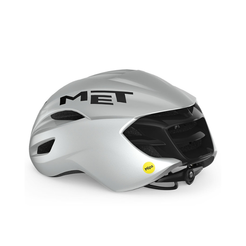 Cestna kolesarska čelada MET Manta MIPS White Holographic