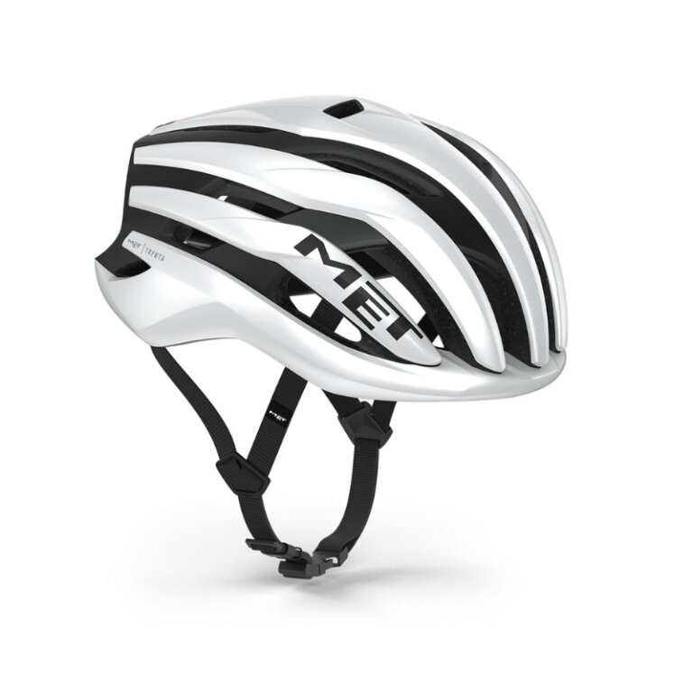 Cestna kolesarska čelada MET Trenta 3K Carbon MIPS White Black Cestna kolesarska čelada MET Trenta 3K Carbon MIPS White Black
