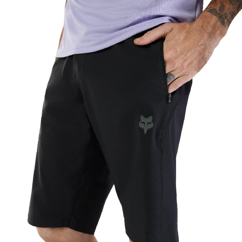 Kolesarske hlače FOX Ranger Short s podlogo black
