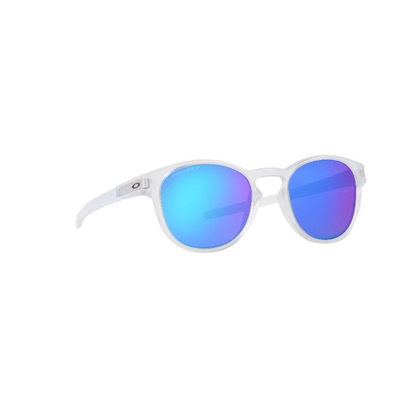 Sončna očala OAKLEY Latch Matte Clear / Prizm Sapphire Polarized
