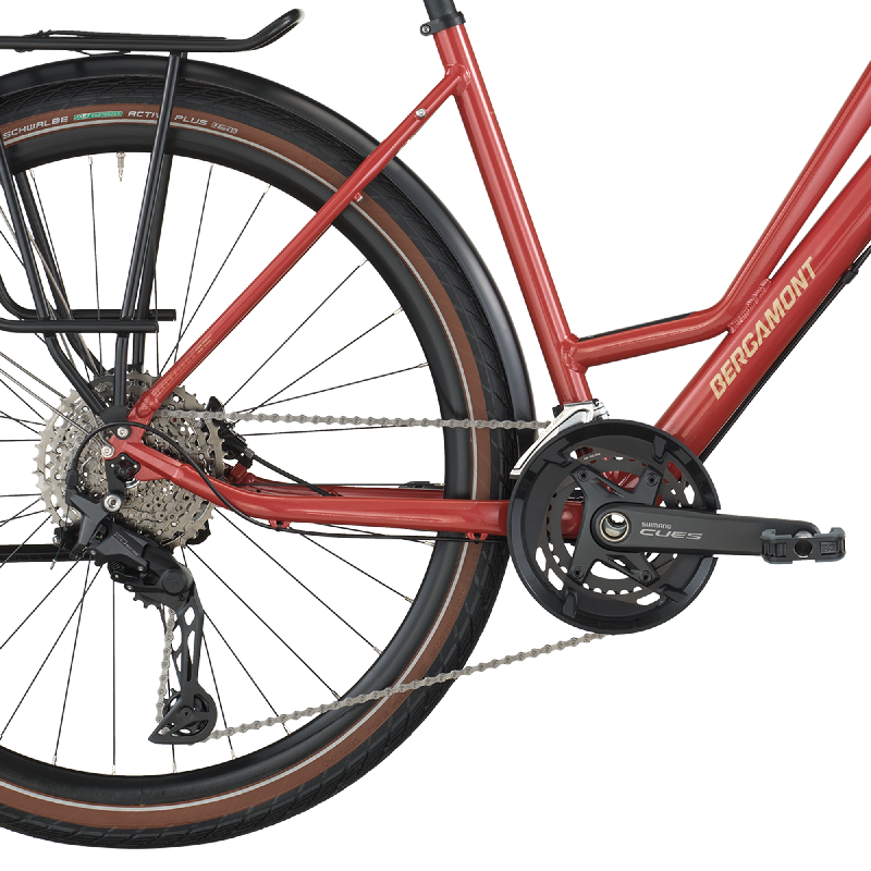 Mestno kolo BERGAMONT Vitess 30 Amsterdam red 26