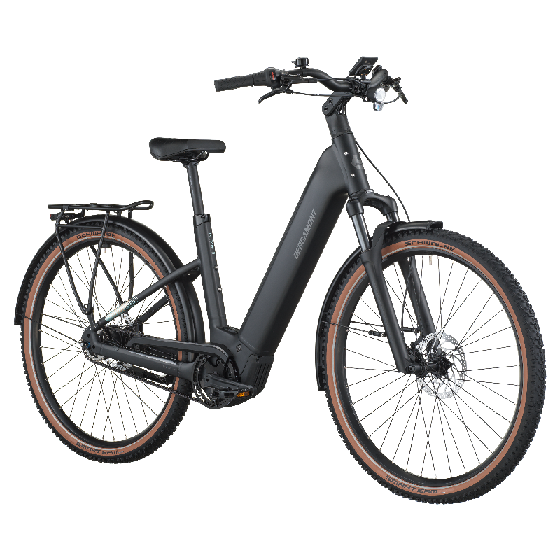Električno treking kolo BERGAMONT E-Horizon SUV 20 Belt Wave black 26