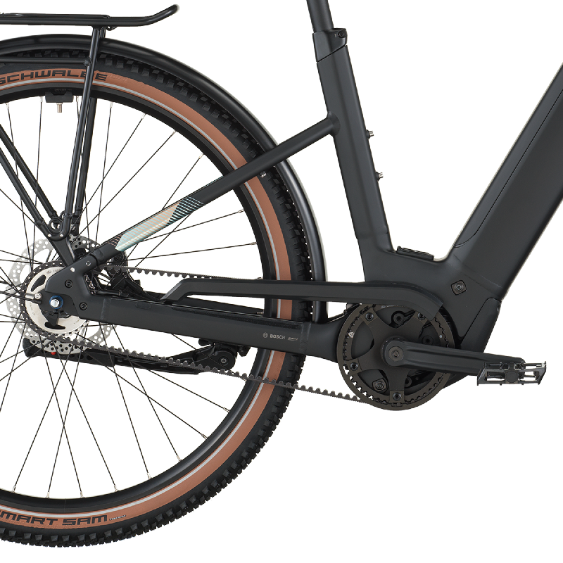 Električno treking kolo BERGAMONT E-Horizon SUV 20 Belt Wave black 26