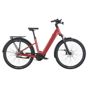 Električno treking kolo BERGAMONT E-Horizon SUV 20 Belt Wave red 26