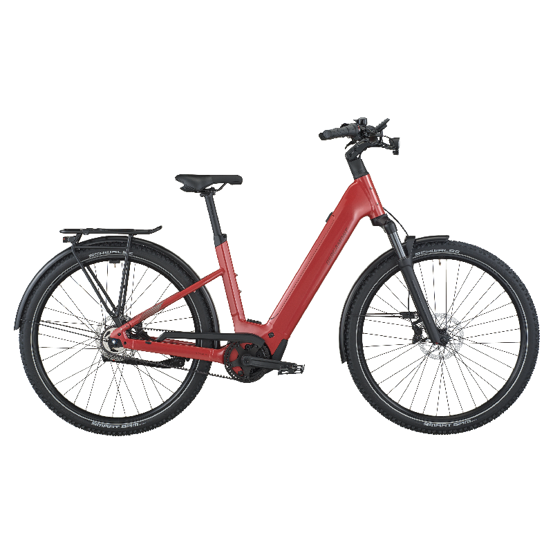 Električno treking kolo BERGAMONT E-Horizon SUV 20 Belt Wave red 26 Električno treking kolo BERGAMONT E-Horizon SUV 20 Belt Wave red 26