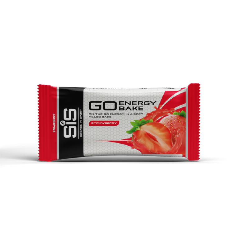 Energijska ploščica SIS Bar GO Energy Bake 50g Strawberry Energijska ploščica SIS Bar GO Energy Bake 50g Strawberry