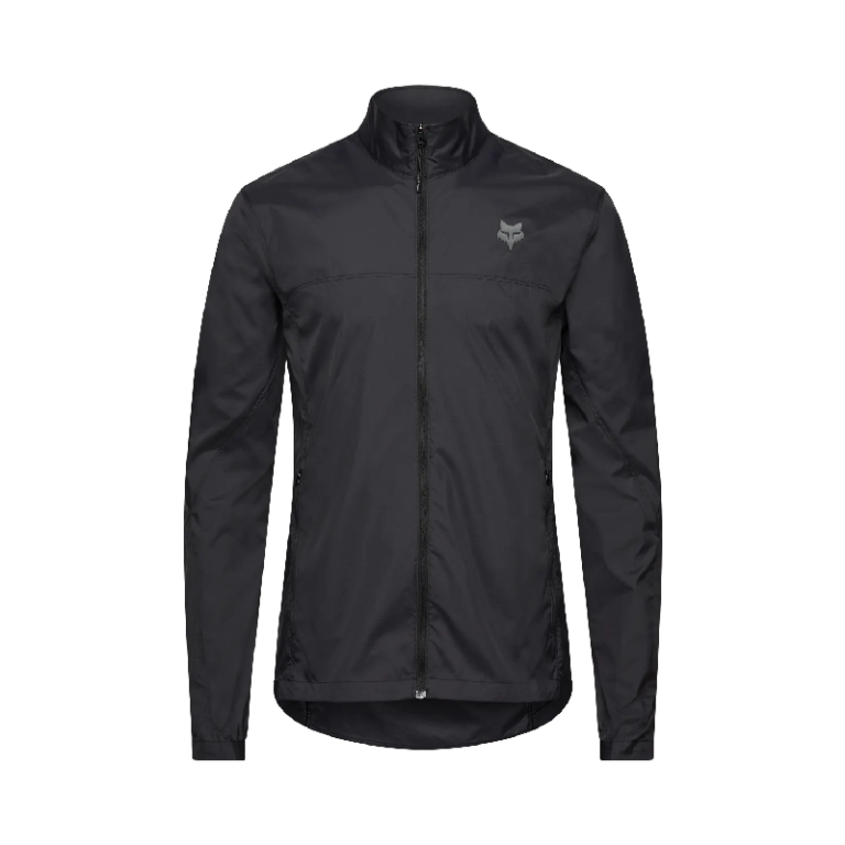 Kolesarska vetrovka FOX Ranger Wind Jacket black Kolesarska vetrovka FOX Ranger Wind Jacket black