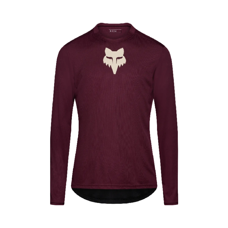 Kolesarska majica FOX Ranger LS Jersey Fox Head dark maroon Kolesarska majica FOX Ranger LS Jersey Fox Head dark maroon