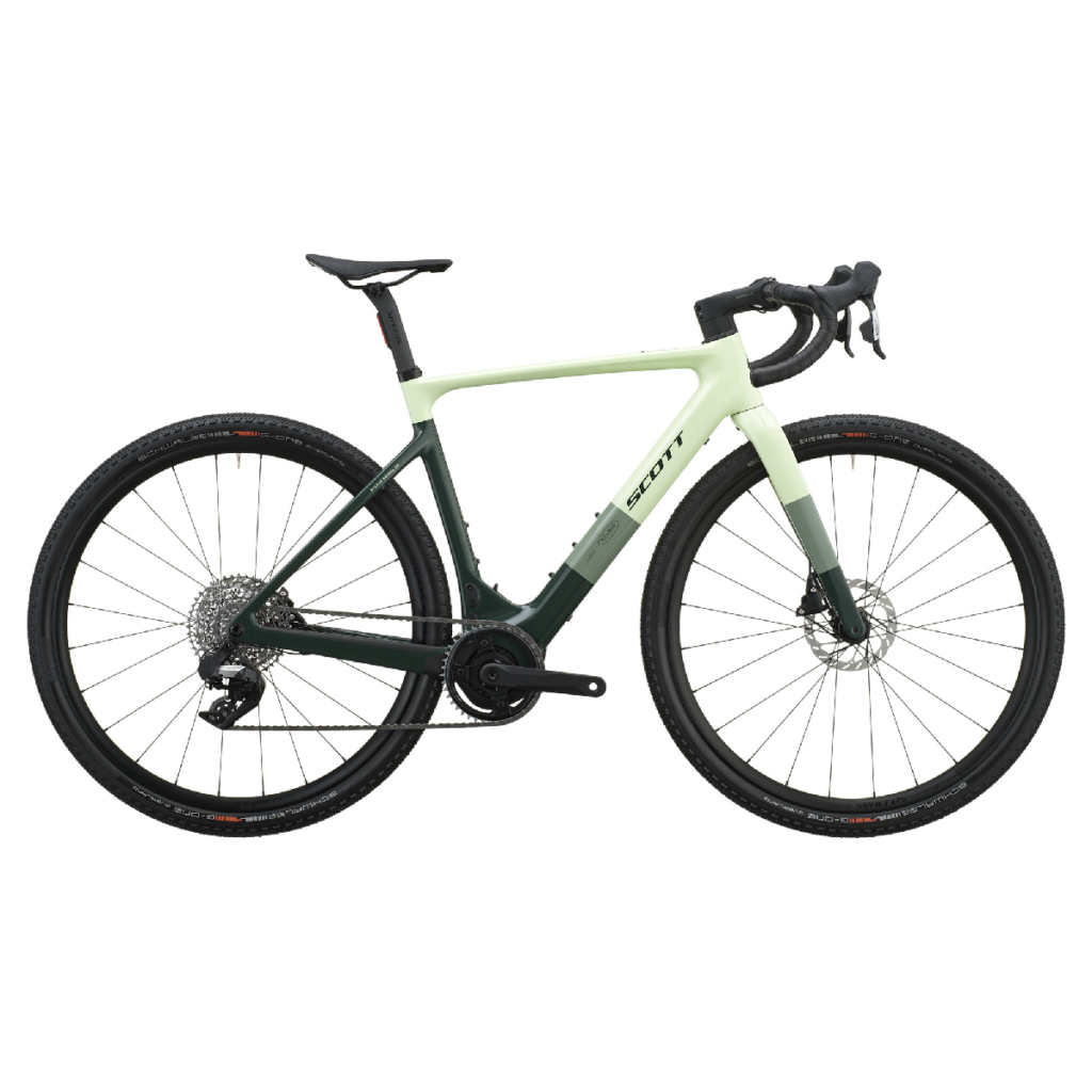 Električno gravel kolo SCOTT Solace Gravel 30 green/grove green 2027