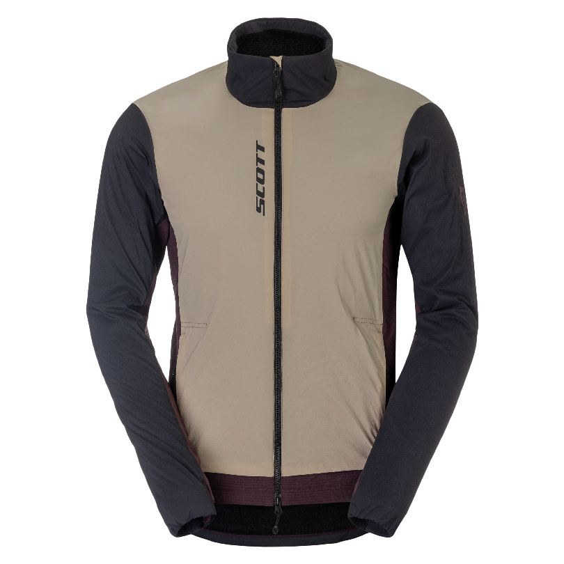 Kolesarska termo jakna SCOTT Vertic Pro Alpha beige/black