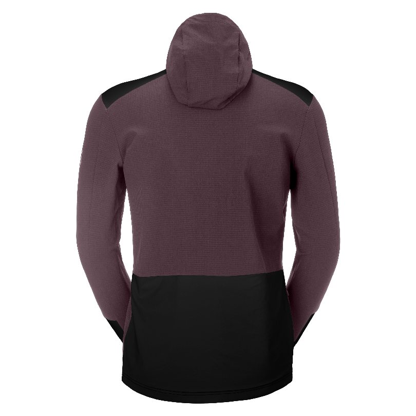 Kolesarski termo pulover SCOTT Vertic Pro Warm red/black