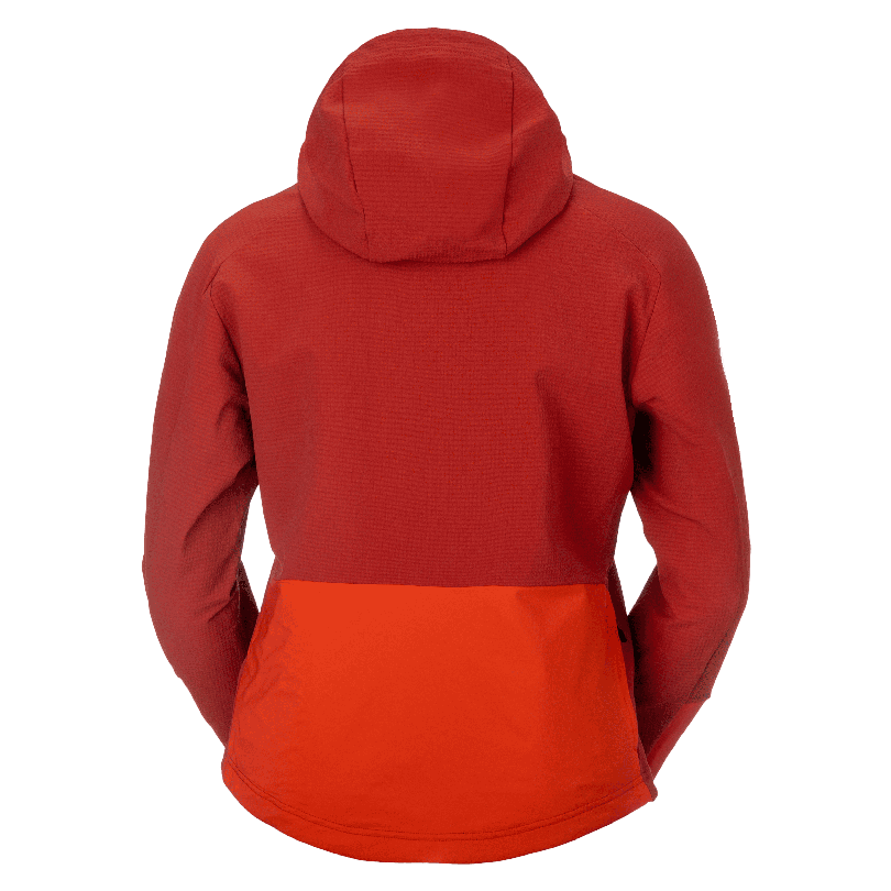 Kolesarski termo pulover SCOTT Vertic Pro Warm red ženski