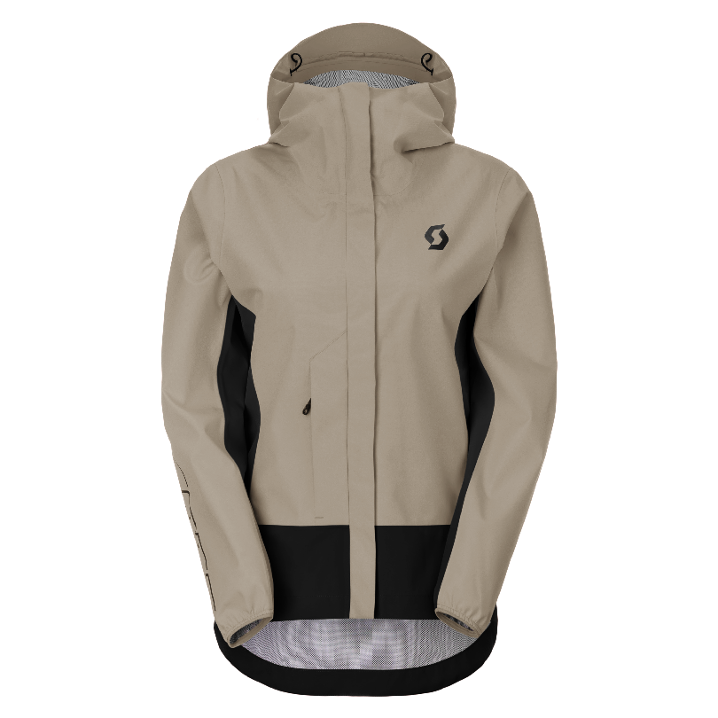 Kolesarska jakna SCOTT Vertic 2.5L WP beige/black ženska