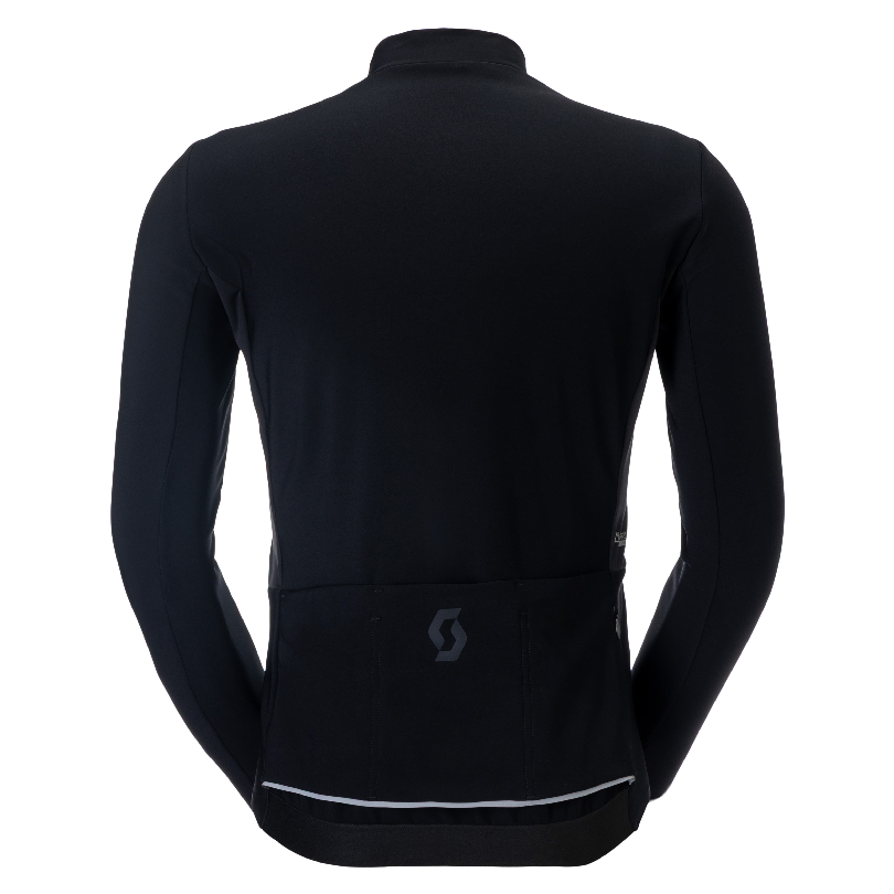 Kolesarski termo dres SCOTT Pro Warm WB LS black