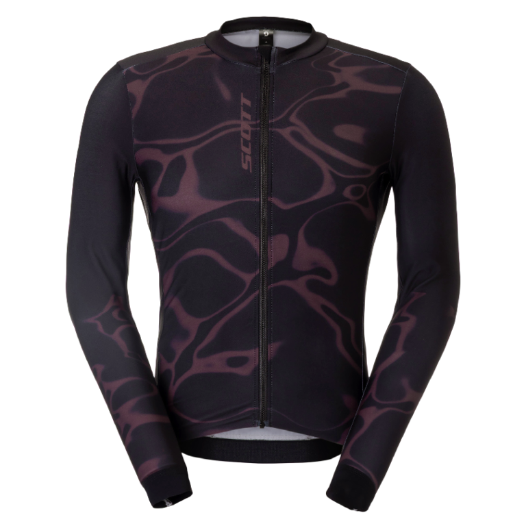 Kolesarski dres SCOTT Pro Mid LS red/black Kolesarski dres SCOTT Pro Mid LS red/black