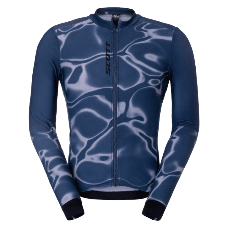 Kolesarski dres SCOTT Pro Mid LS blue Kolesarski dres SCOTT Pro Mid LS blue