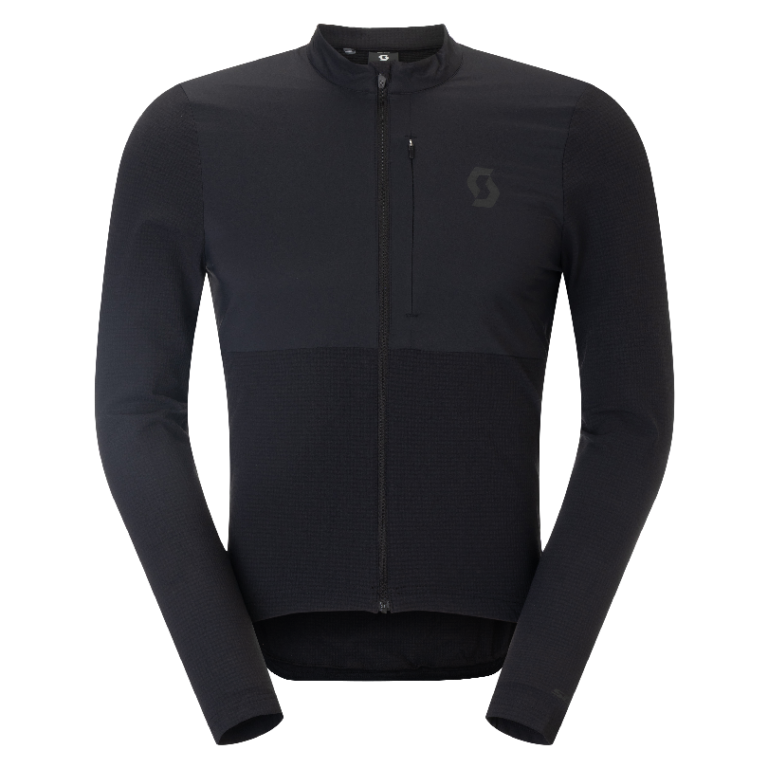 Kolesarski termo dres SCOTT Endurance Warm LS black Kolesarski termo dres SCOTT Endurance Warm LS black